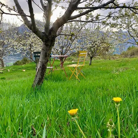 Yourte Au Coeur Des Alpes Lüks kamp alanı